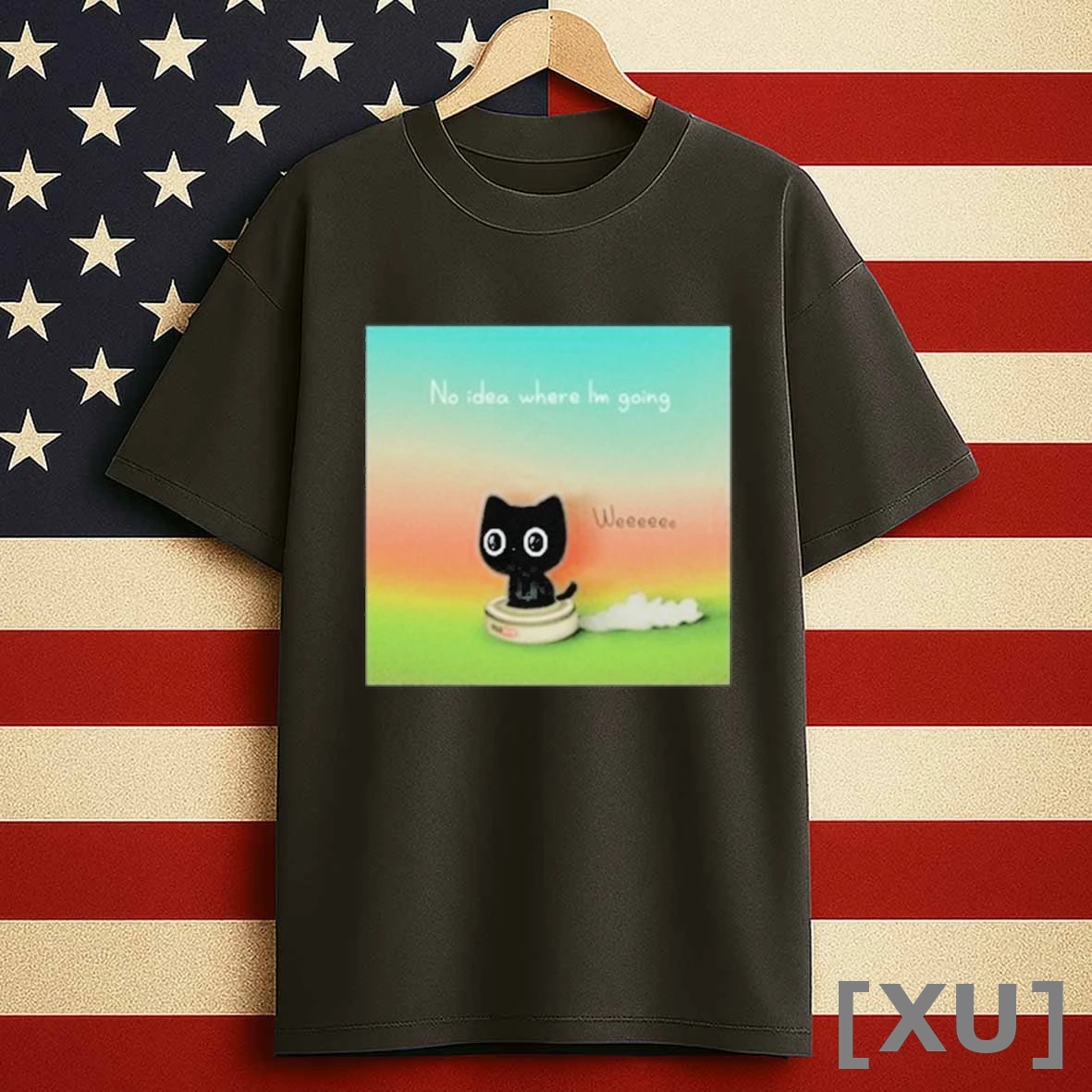 Purrinink No Idea Where Im Going Shirts