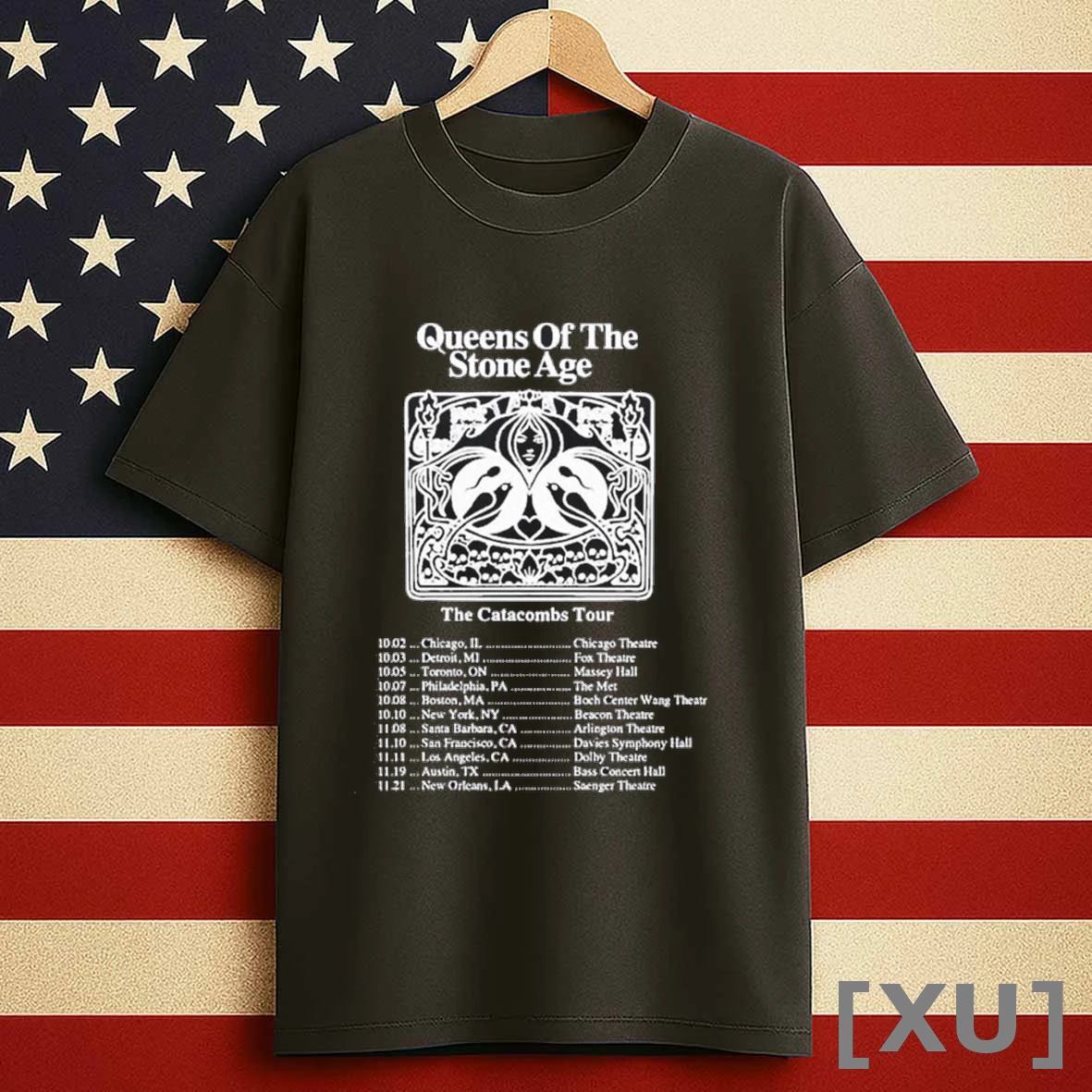 Queens Of The Stone Age The Catacombs Tour 2025 With Dates Shirts