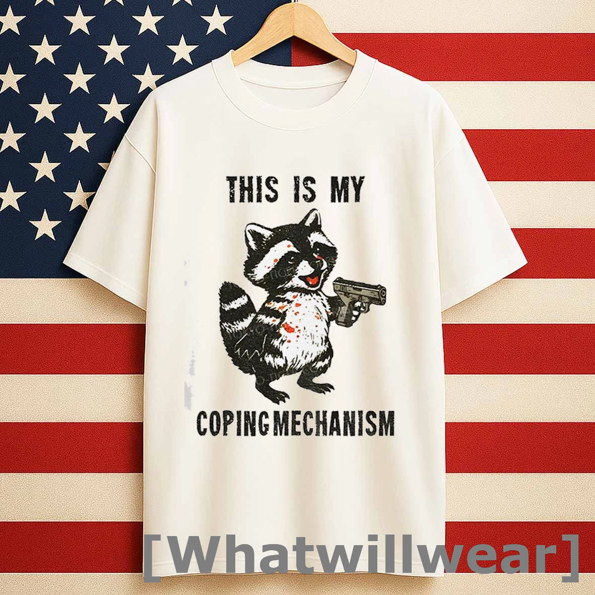 Raccoon Coping Mechanism This Is My Coping Mechanism Shirts