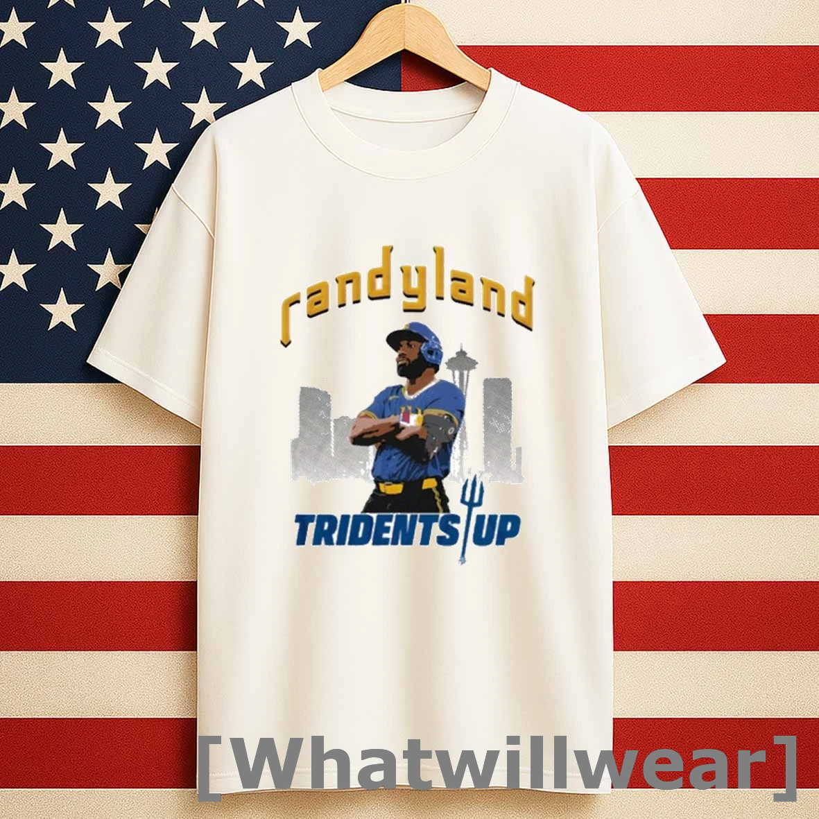 Randy Land Tridents Up Shirts