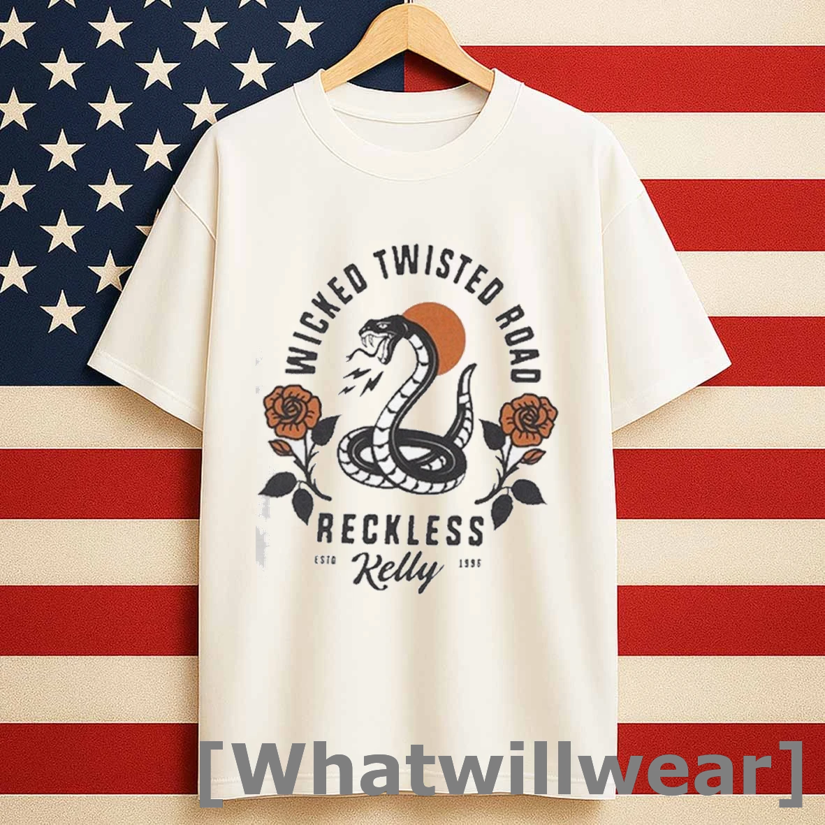 Reckless Kelly Wicked Twisted Road Est 1996 Snake Shirts