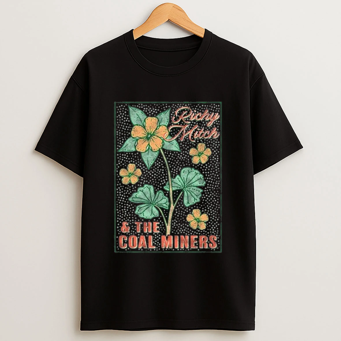 Richy Mitch The Coal Miners Flower Power Shirts