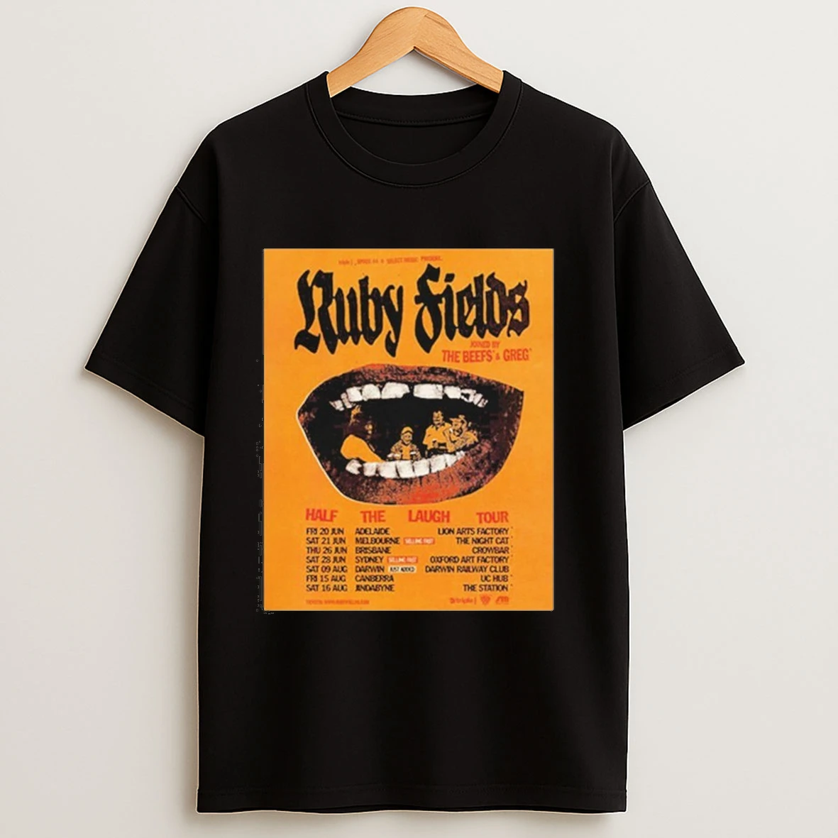 Ruby Fields Half The Laugh Tour 2025 Dates Shirts