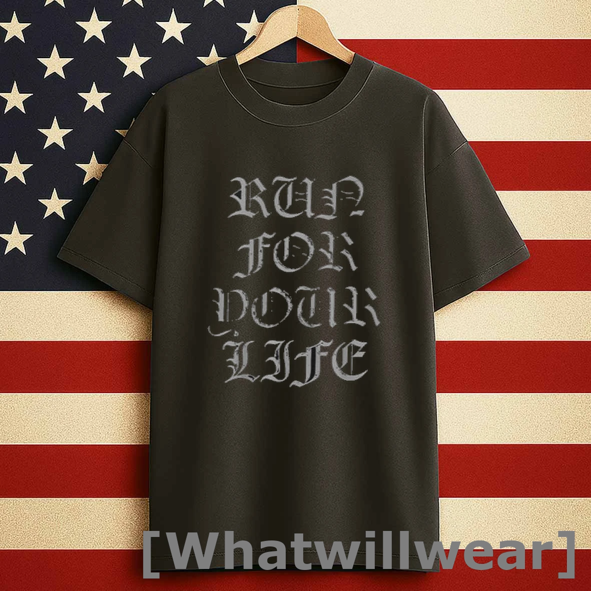 Run Travis Run Run For Your Life Men Shirts