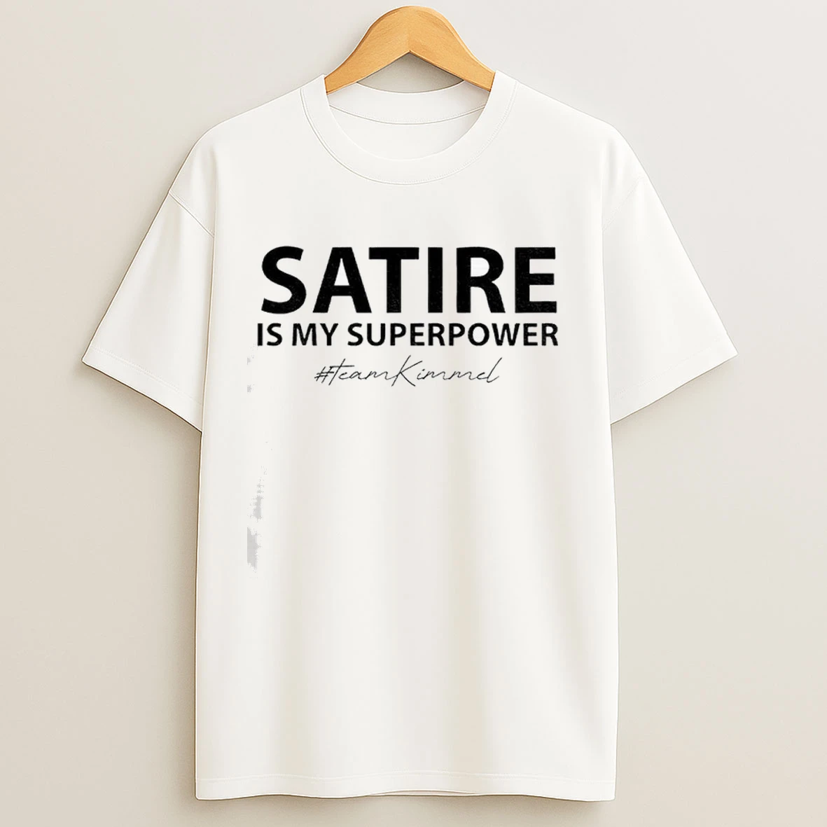 Satire Is My Superpower Team Kimmel Shirts