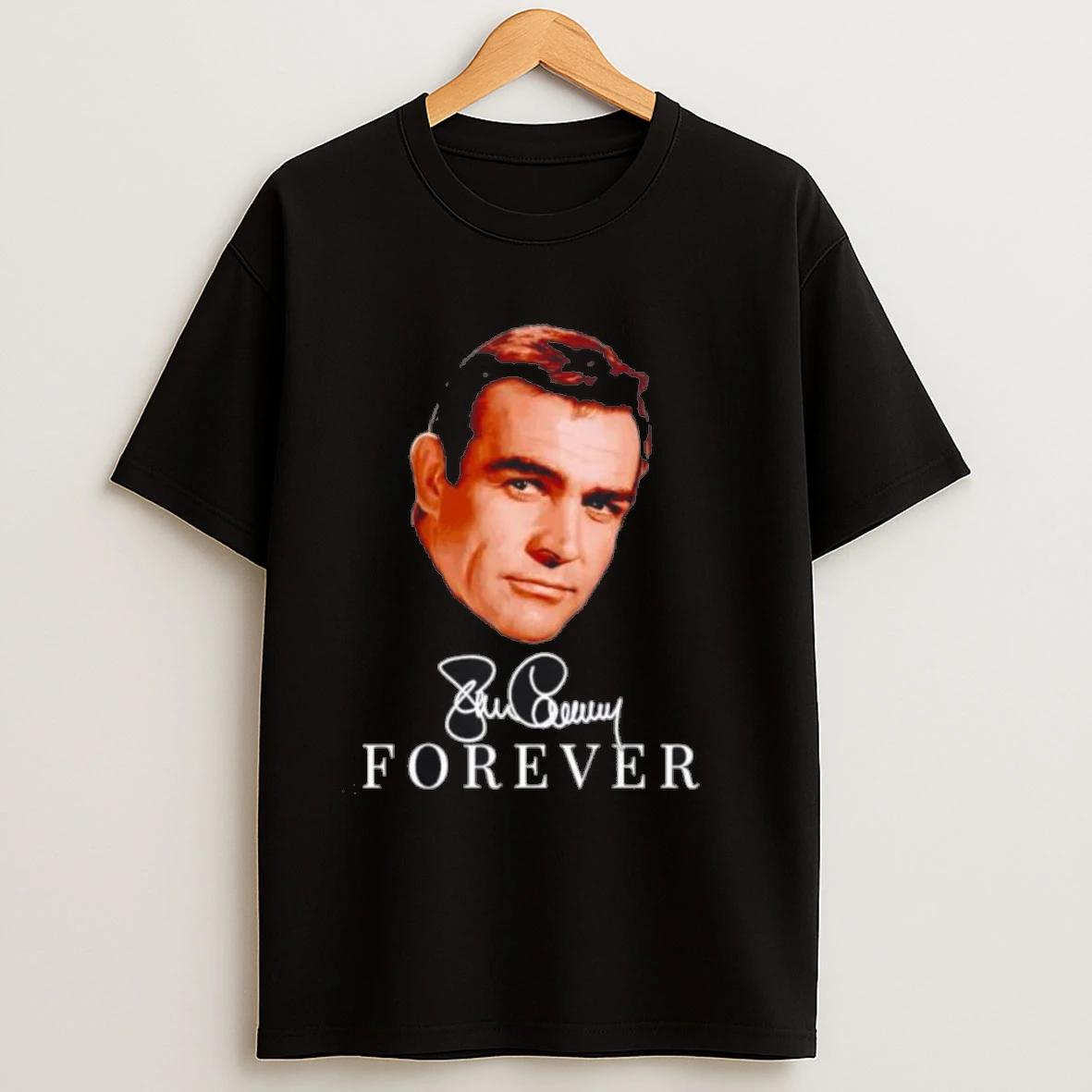 Sean Connery Forever Signature Head Shirts