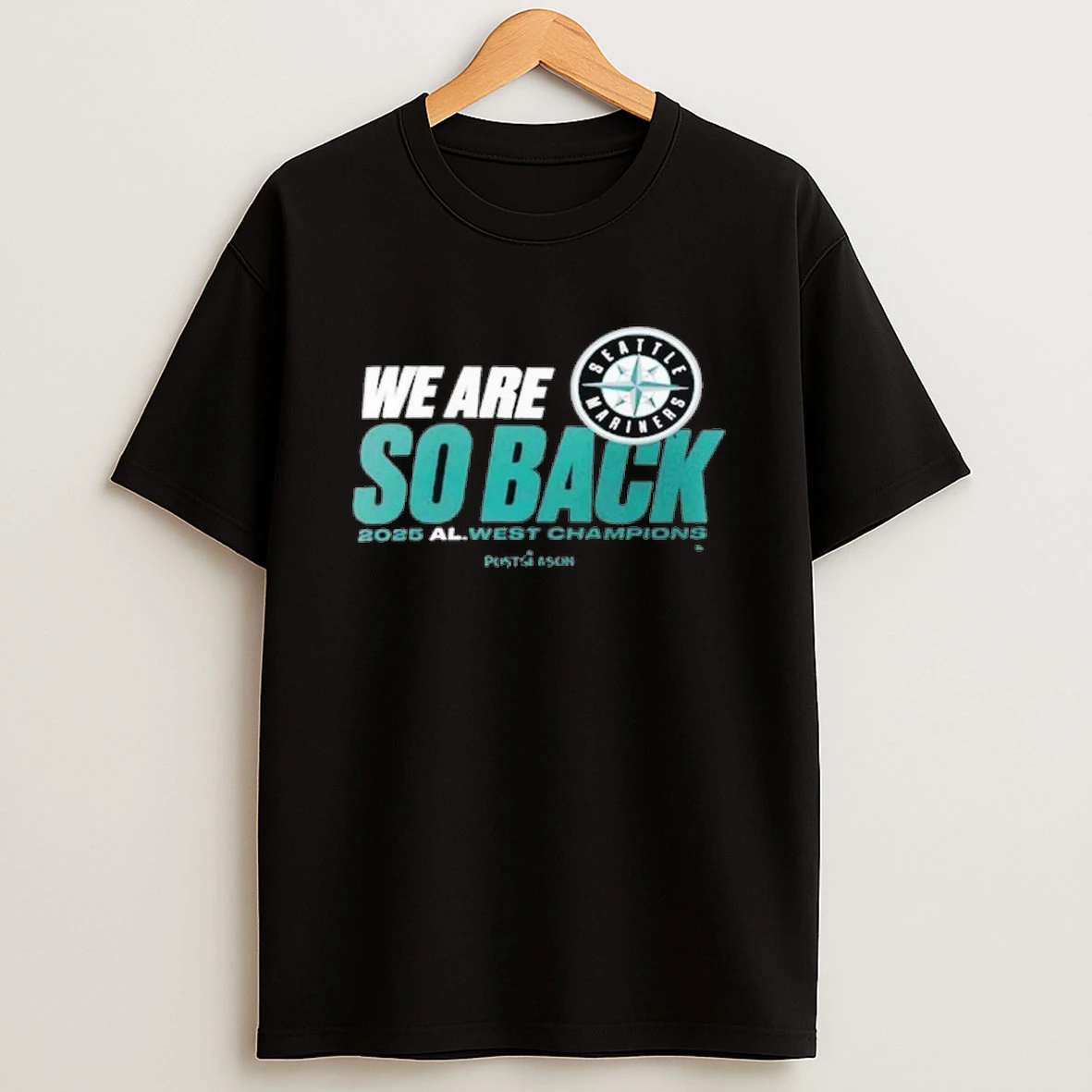 Seattle Mariners 2025 Al West Division Champions Shirts