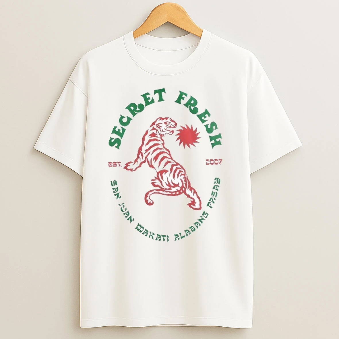 Secret Fresh South East Est 2007 Tiger Shirts