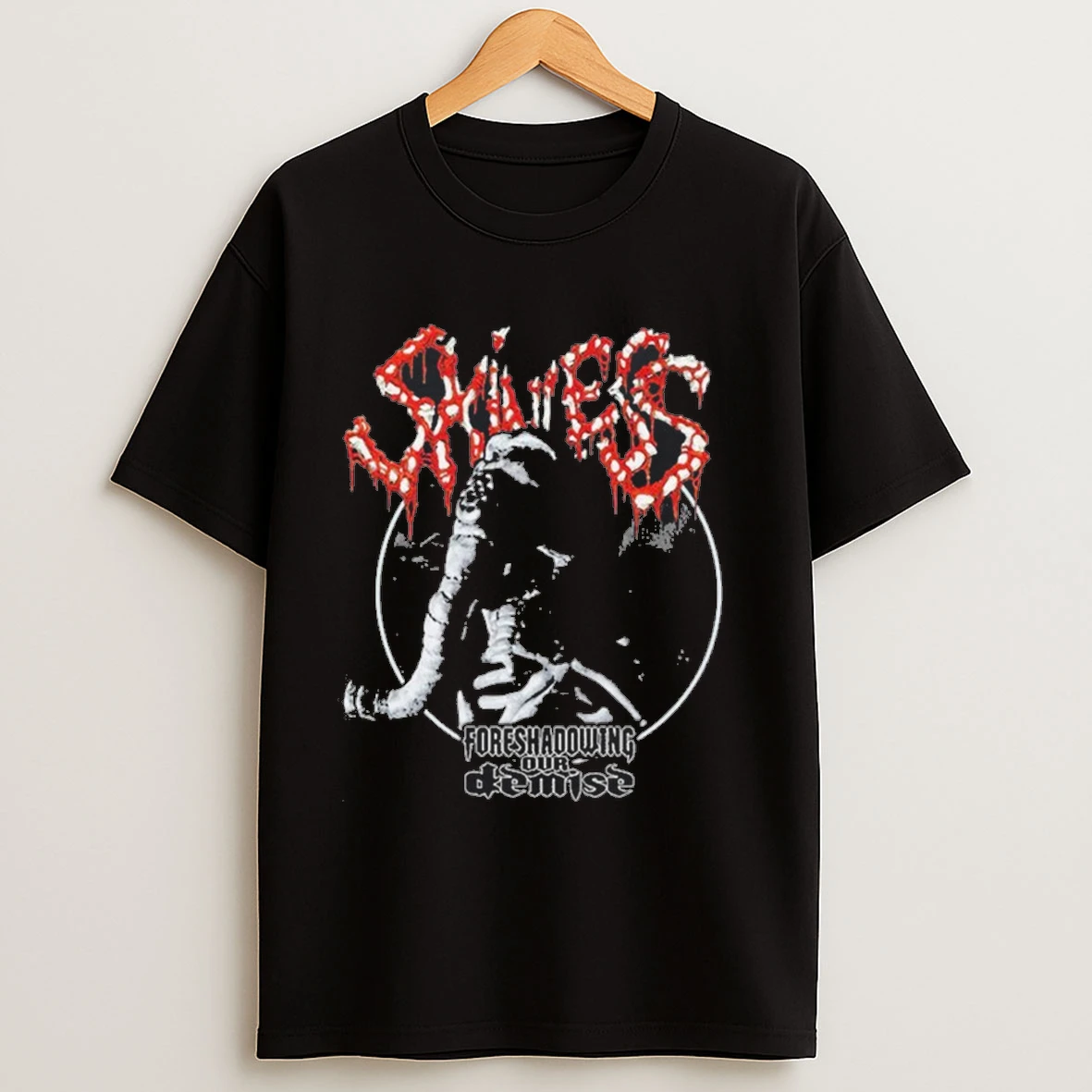 Skinless Foreshadowing Our Demise Negative Shirts