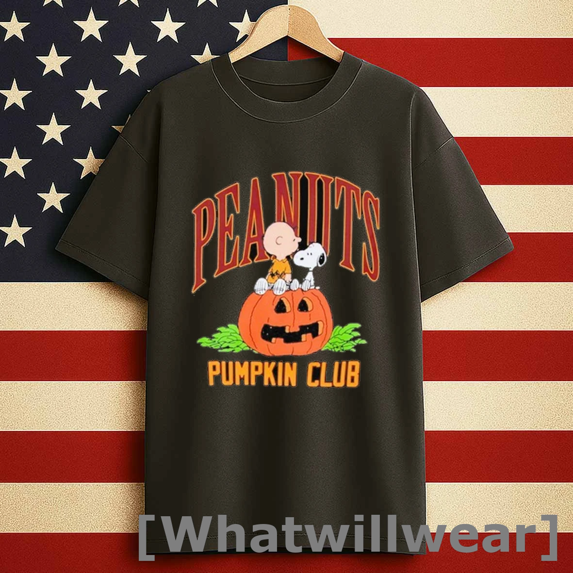 Snoopy And Charlie Brown Rsq X The Peanuts Pumpkin Club Halloween 2025 Shirts