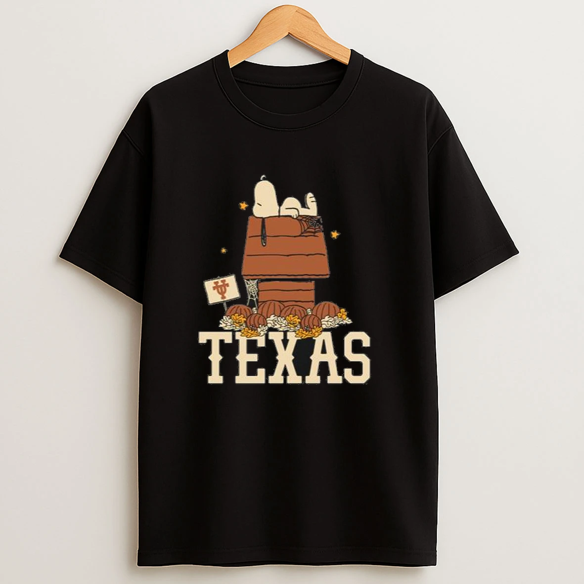 Snoopy Dog House Halloween Tee Men Shirts