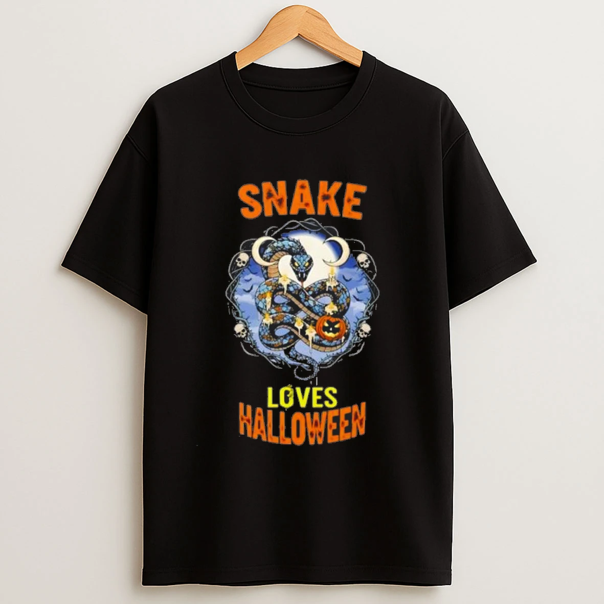 Spooky Snake Loves Halloween 2025 Shirts