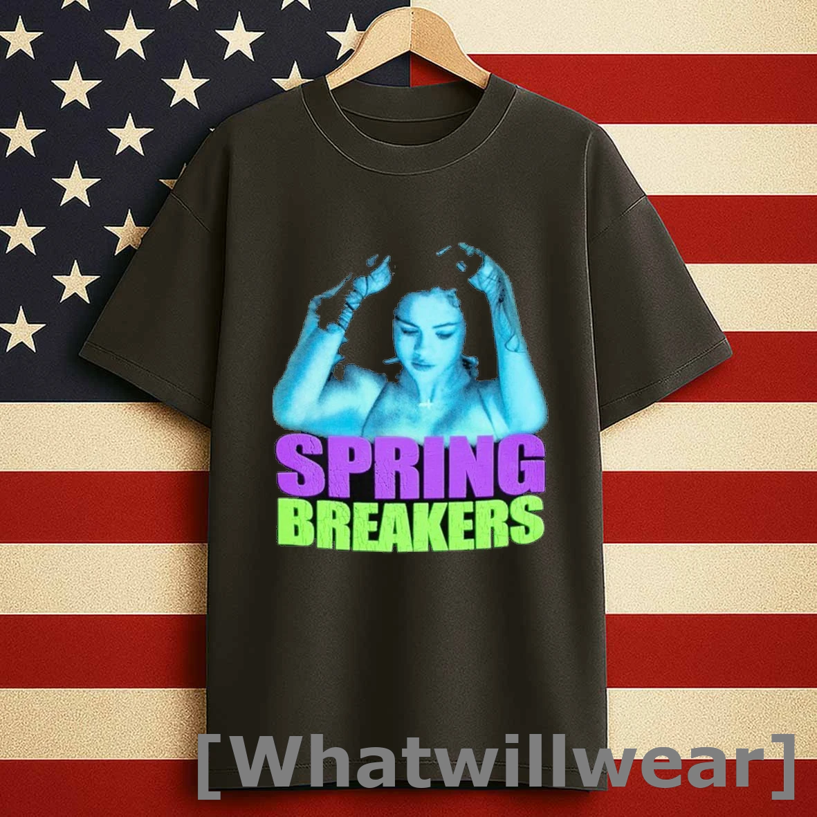 Spring Breakers X Selena Gomez Masks On Shirts