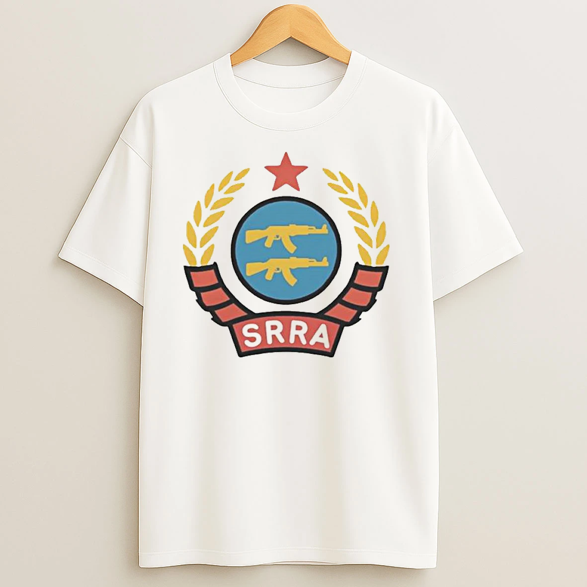 Srra Socialist Redditor Rifle Association Logo Classic Shirts