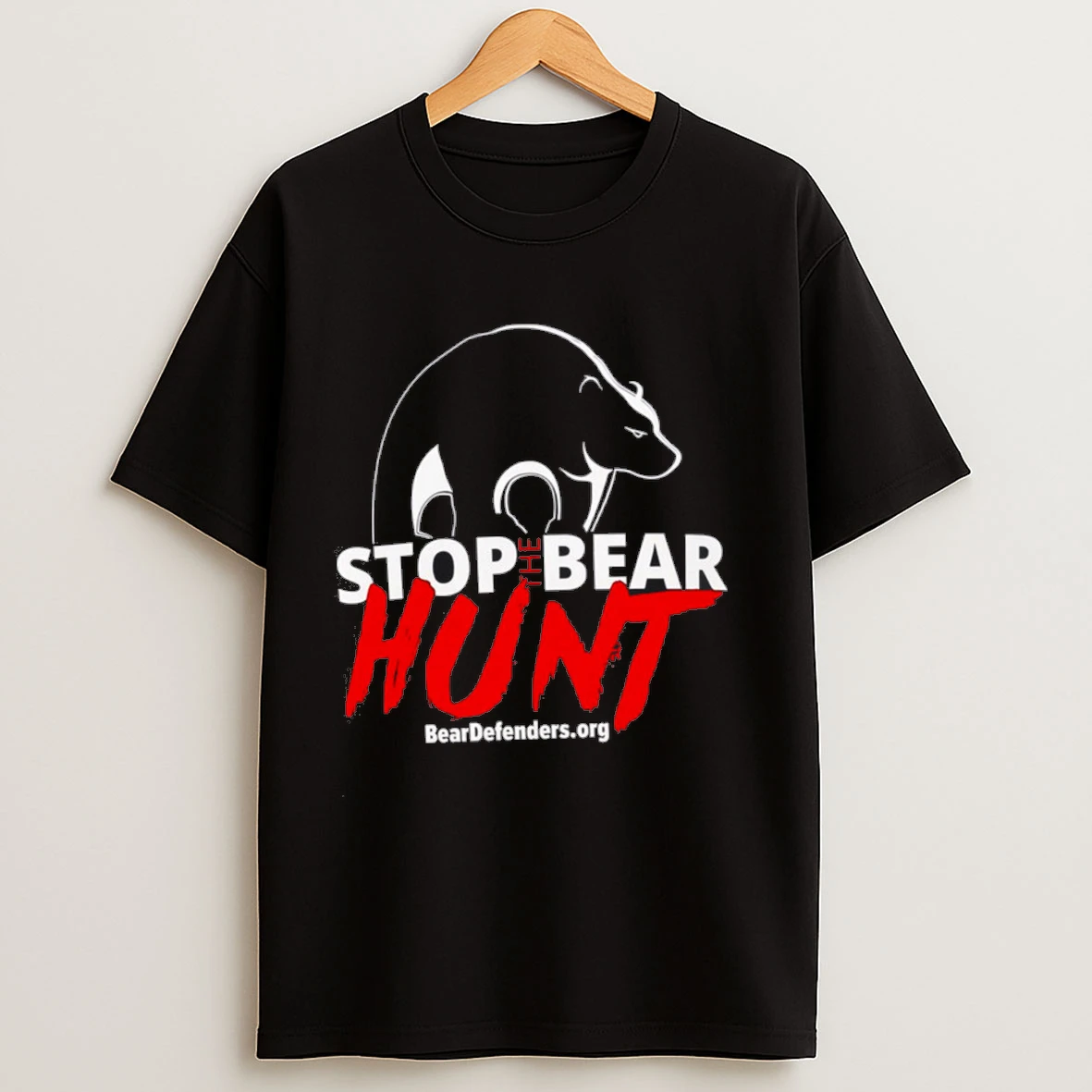 Stop The Bear Hunt Shirts