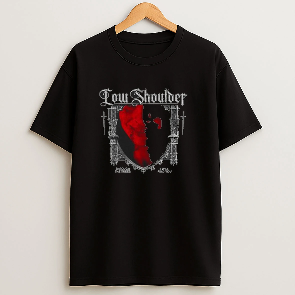 Super Yaki Kerin Cunningham Present Low Shoulder Men Shirts