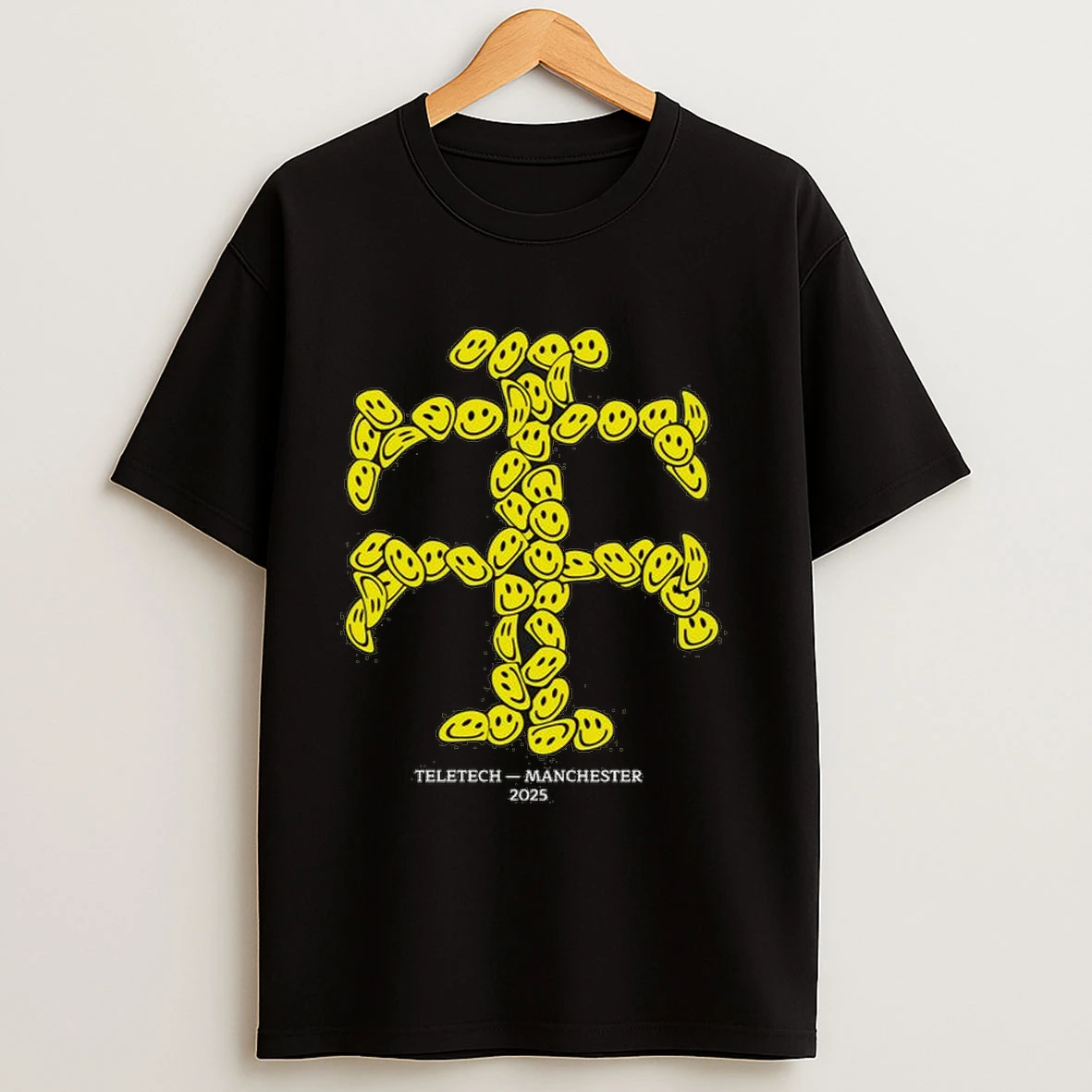 Teletech Smiley Tee Men Shirts
