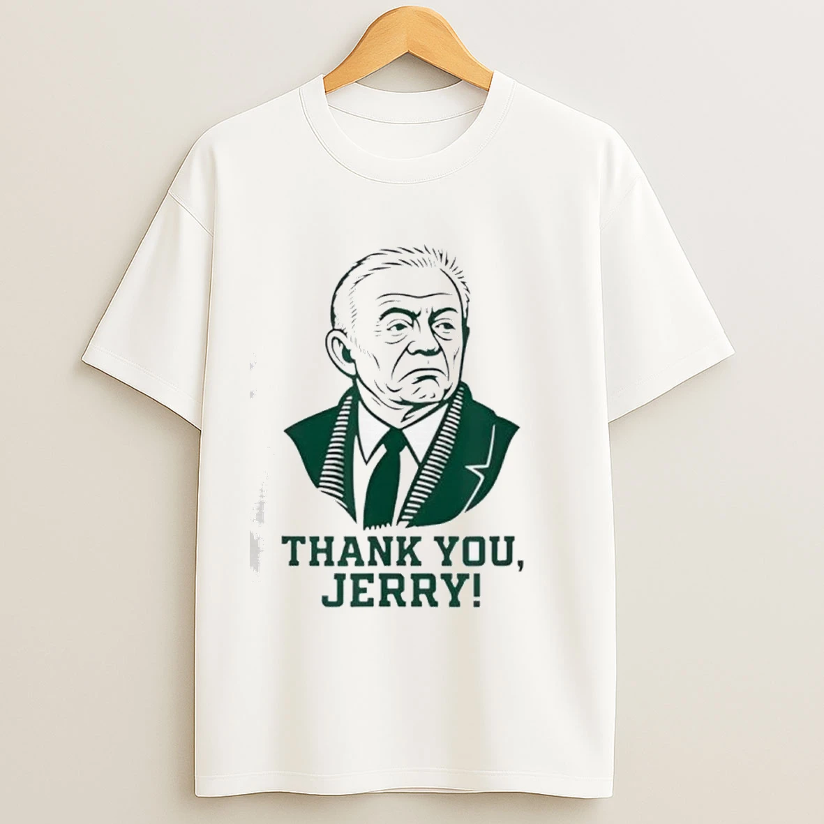Thank You Jerry Green Bay Football Shirts