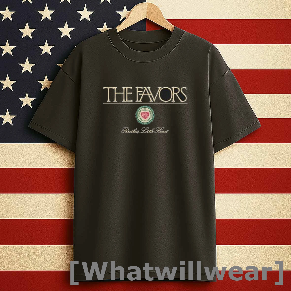 The Favors Restless Little Heart Men Shirts