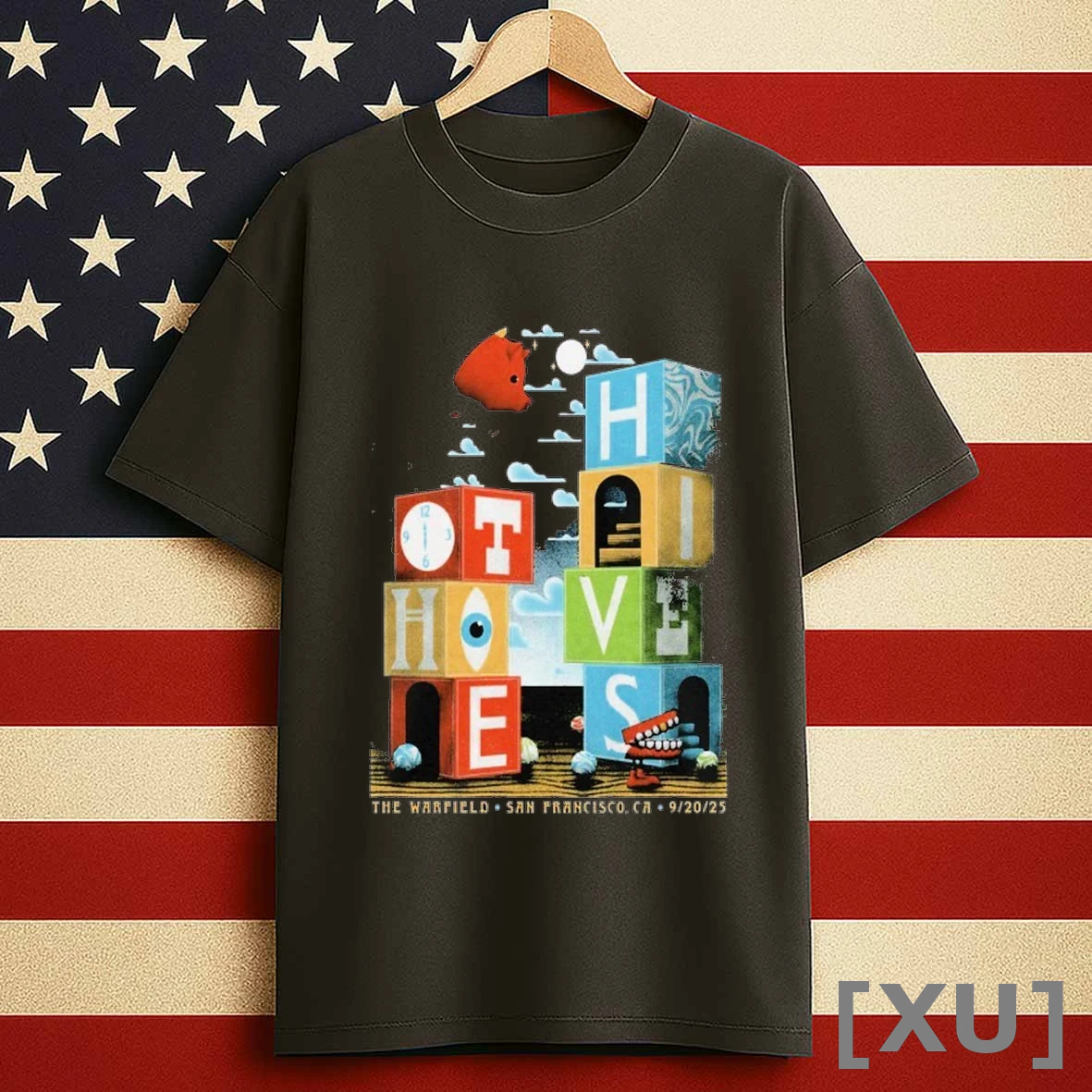 The Hives The Warfield San Francisco Ca Sep 20 2025 Shirts