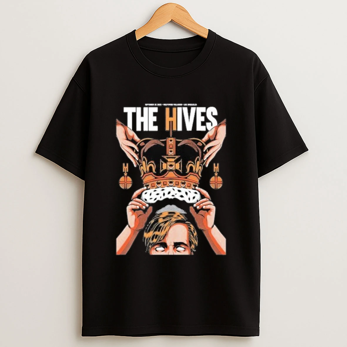 The Hives Tour Hollywood California Usa 2025 Shirts