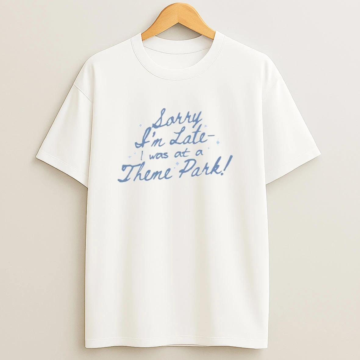 The Lost Bros Sorry Im Late Men Shirts