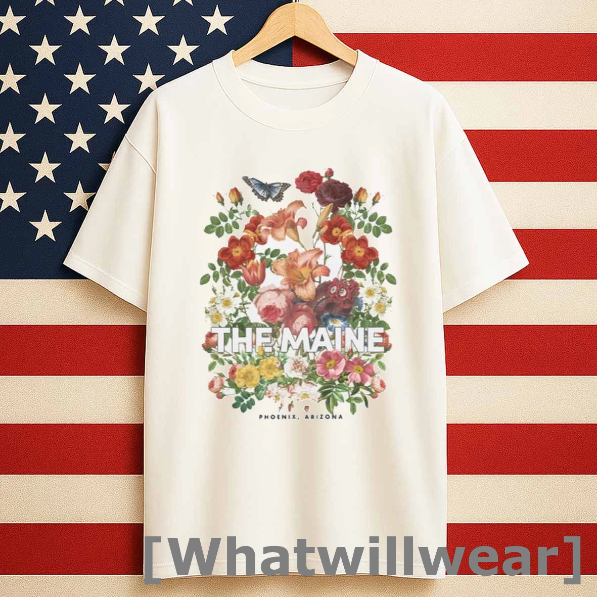 The Maine Floral Men Shirts