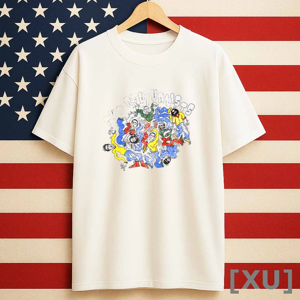 The Revivalists Squiggly Tee Men Shirts