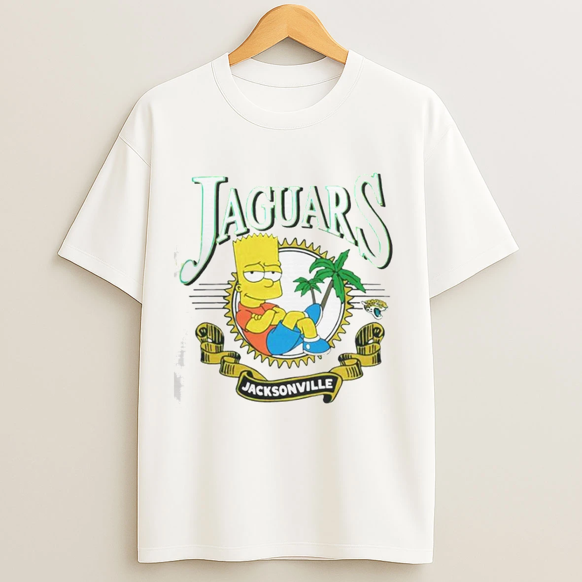 The Simpsons Bart X Jacksonville Jaguars Shirts