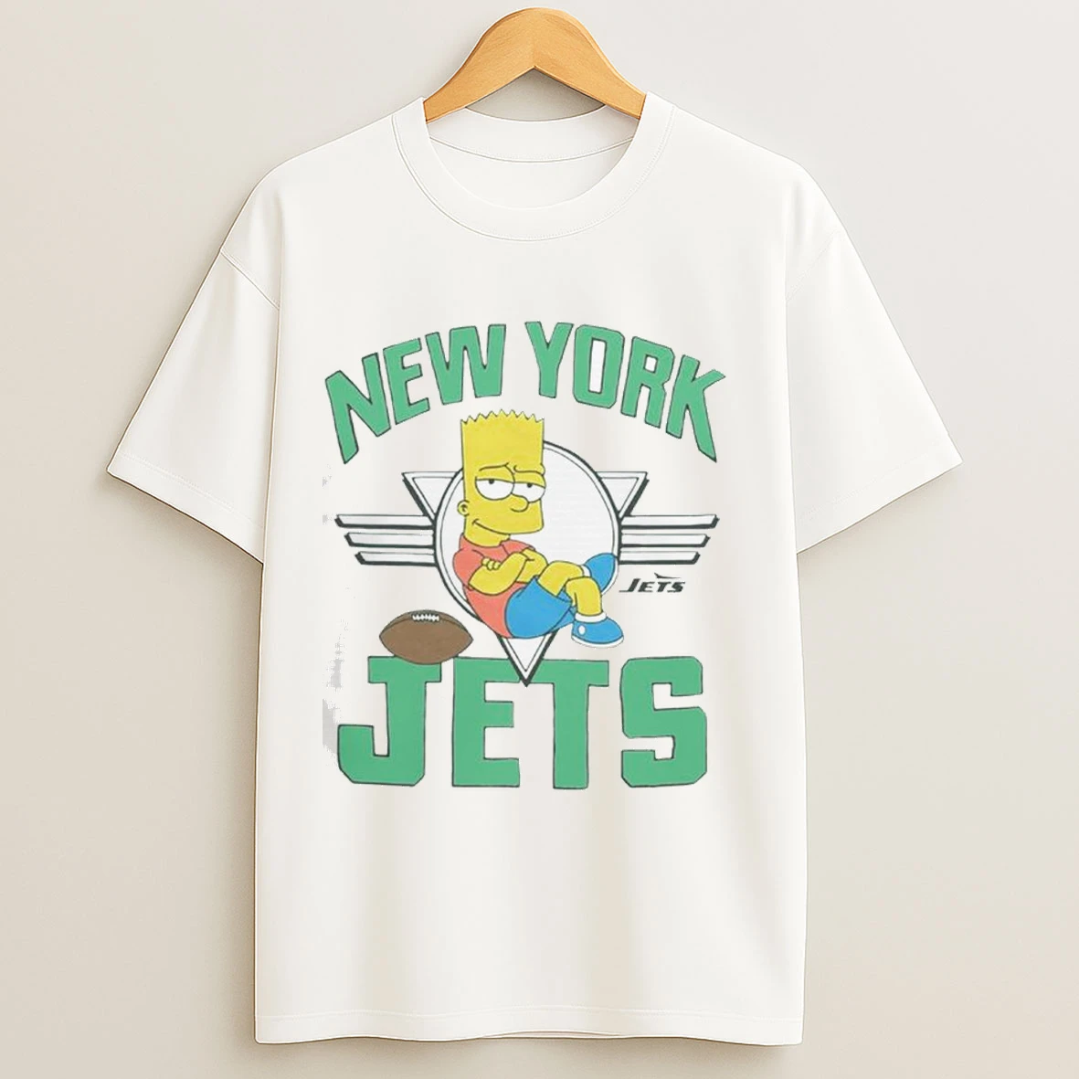 The Simpsons Bart X New York Jets Shirts