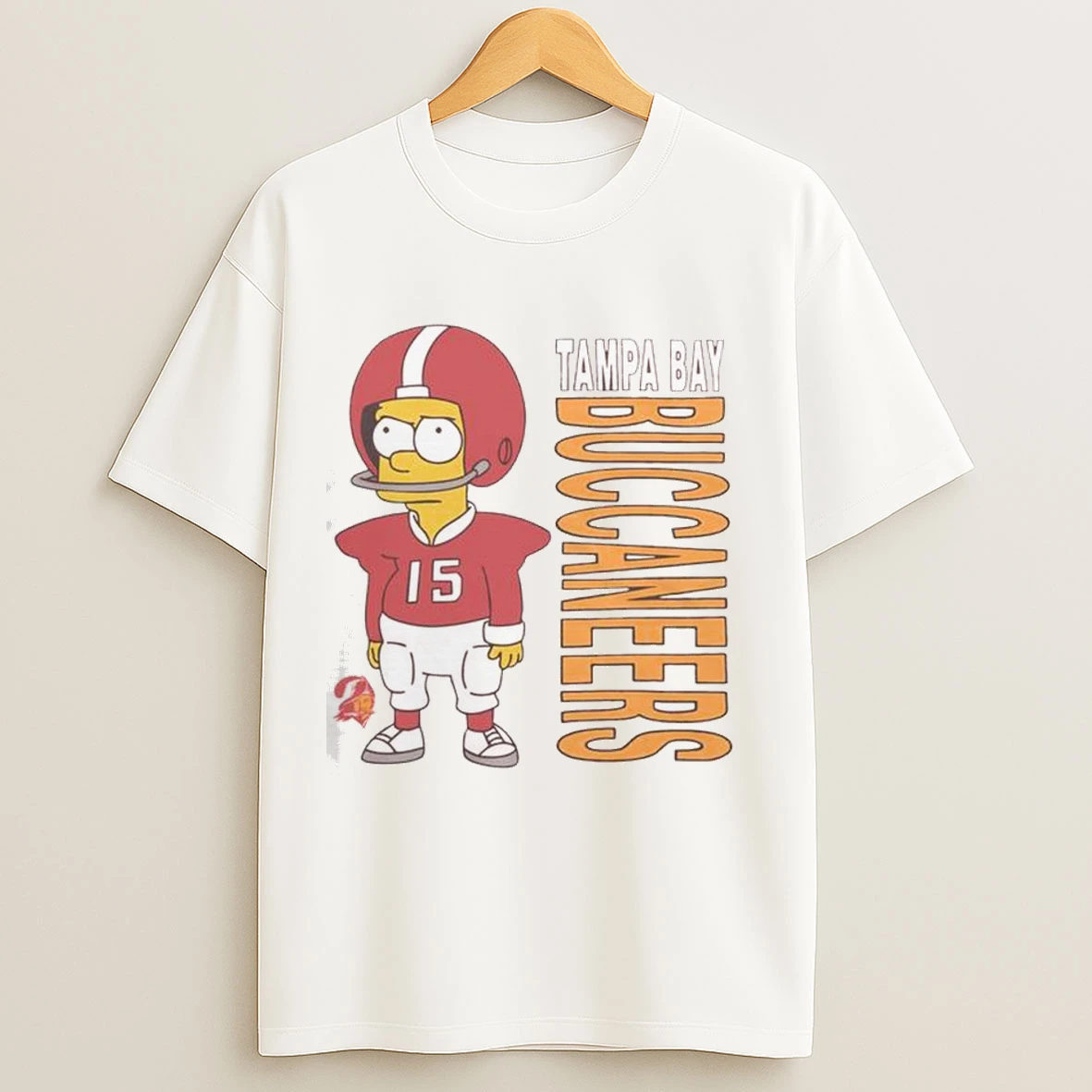 The Simpsons Bart X Tampa Bay Buccaneers Shirts