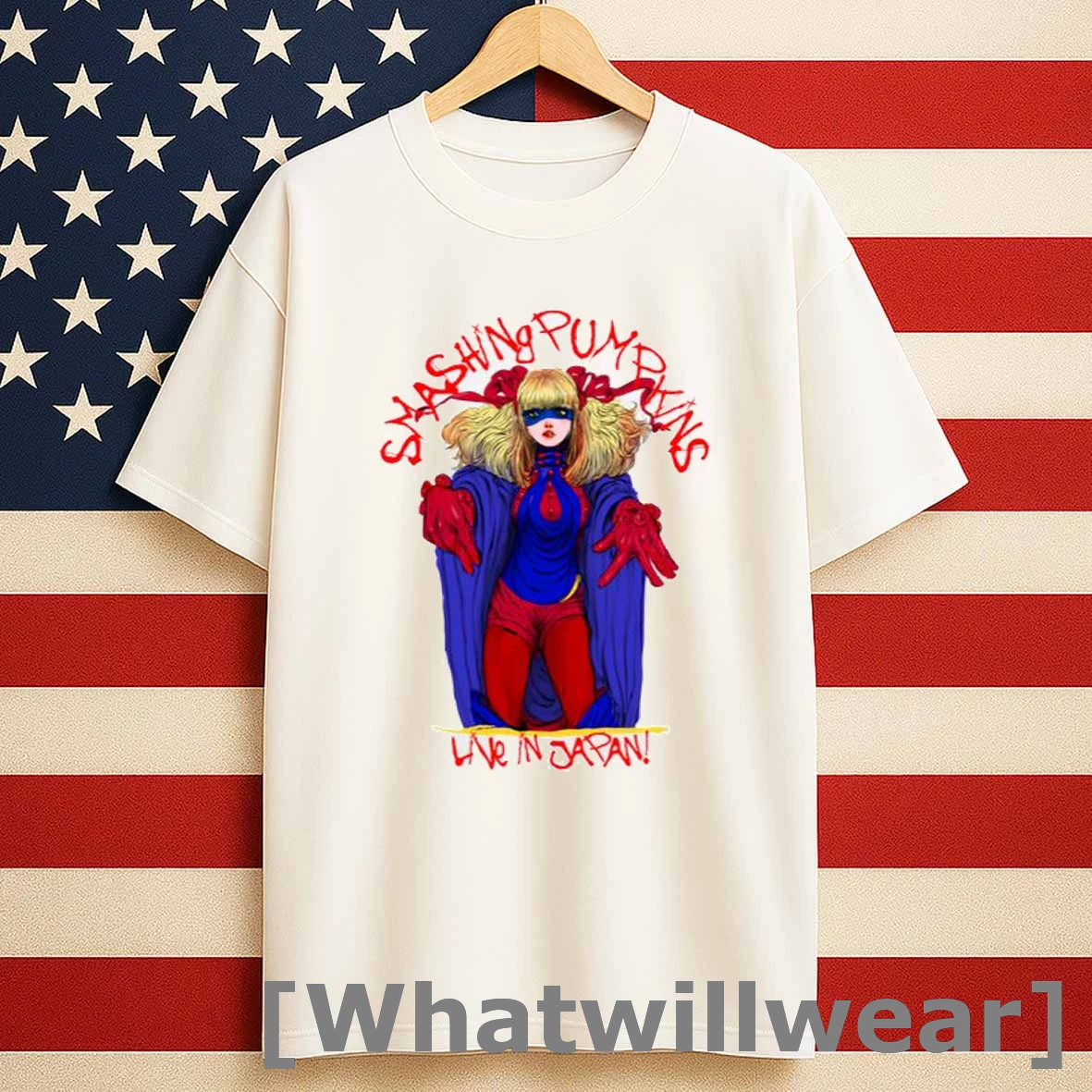 The Smashing Pumpkins Live In Japan 2025 Men Shirts