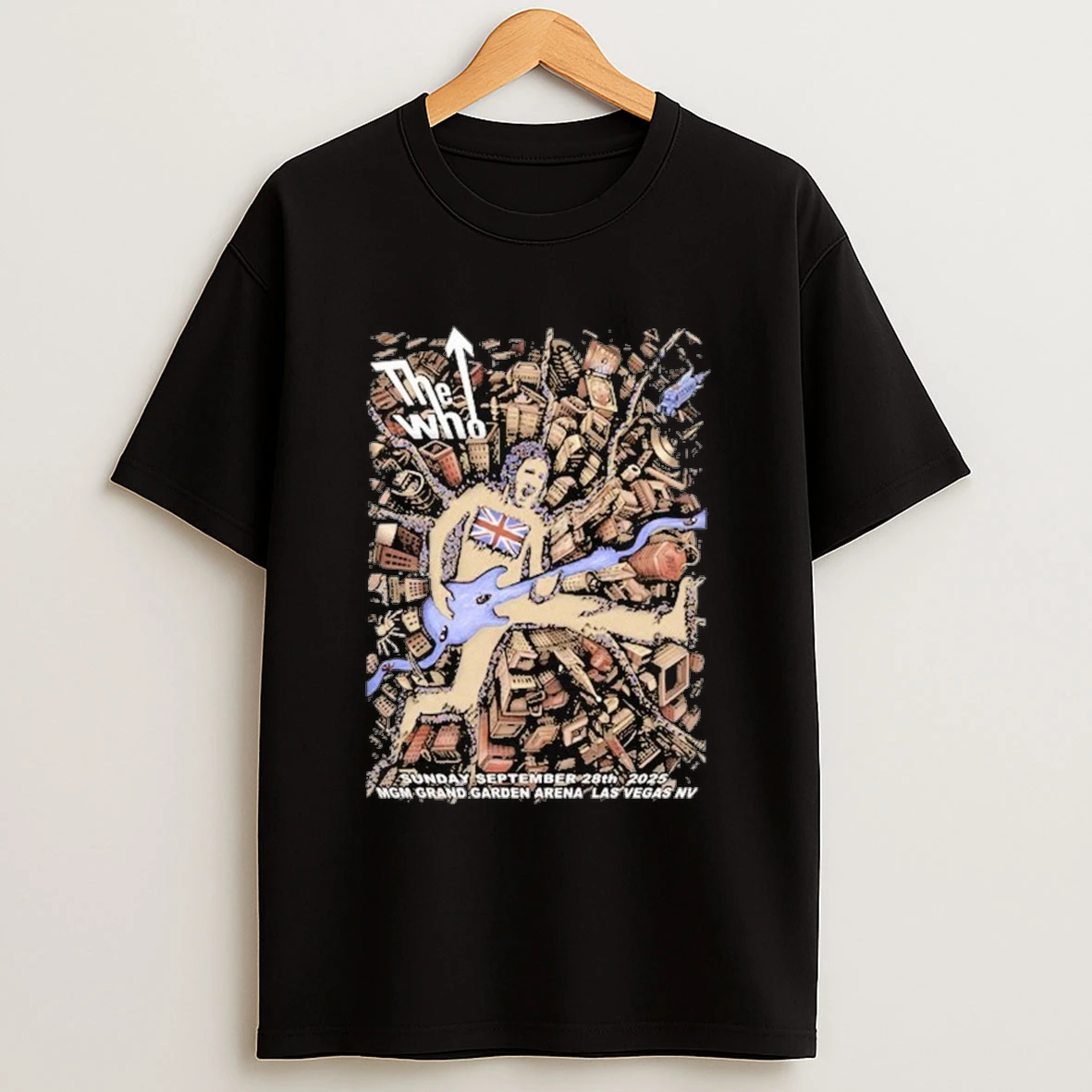 The Who Las Sunday September 28th 2025 Mgm Grand Garden Arena Las Vegas Nv Shirts