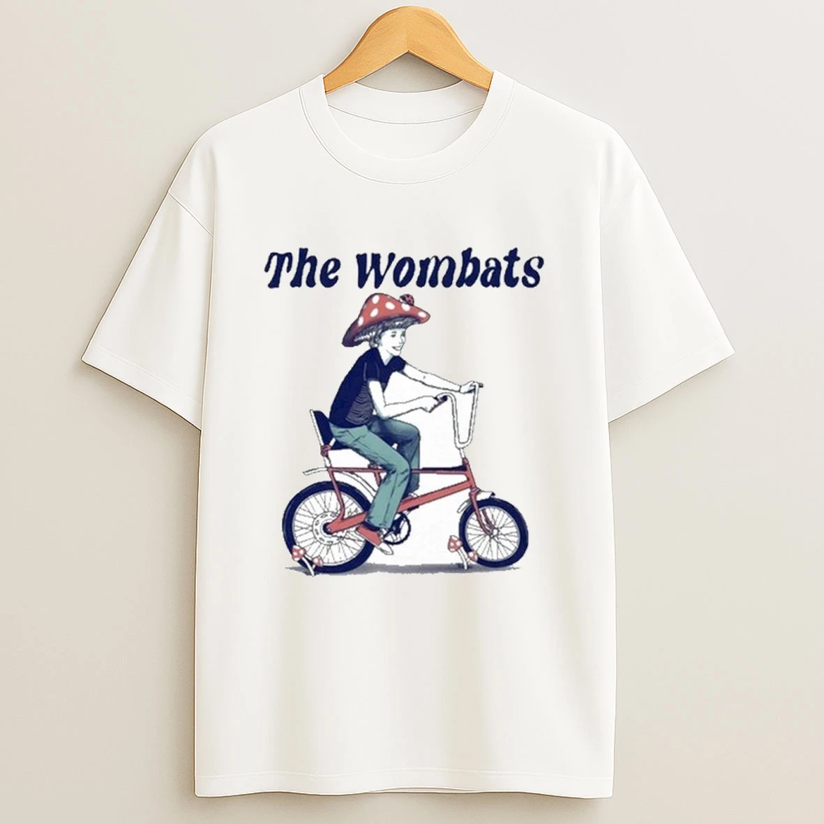 The Wombats Bike Boy Australia Tour 2025 Shirts