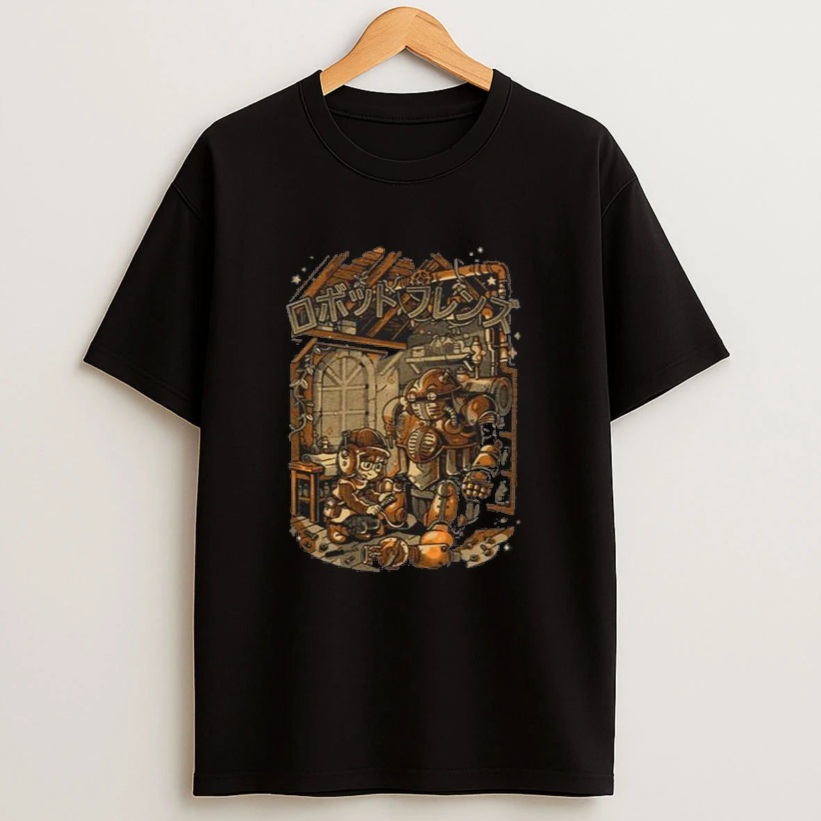 The Yetee Robo Friend Men Shirts