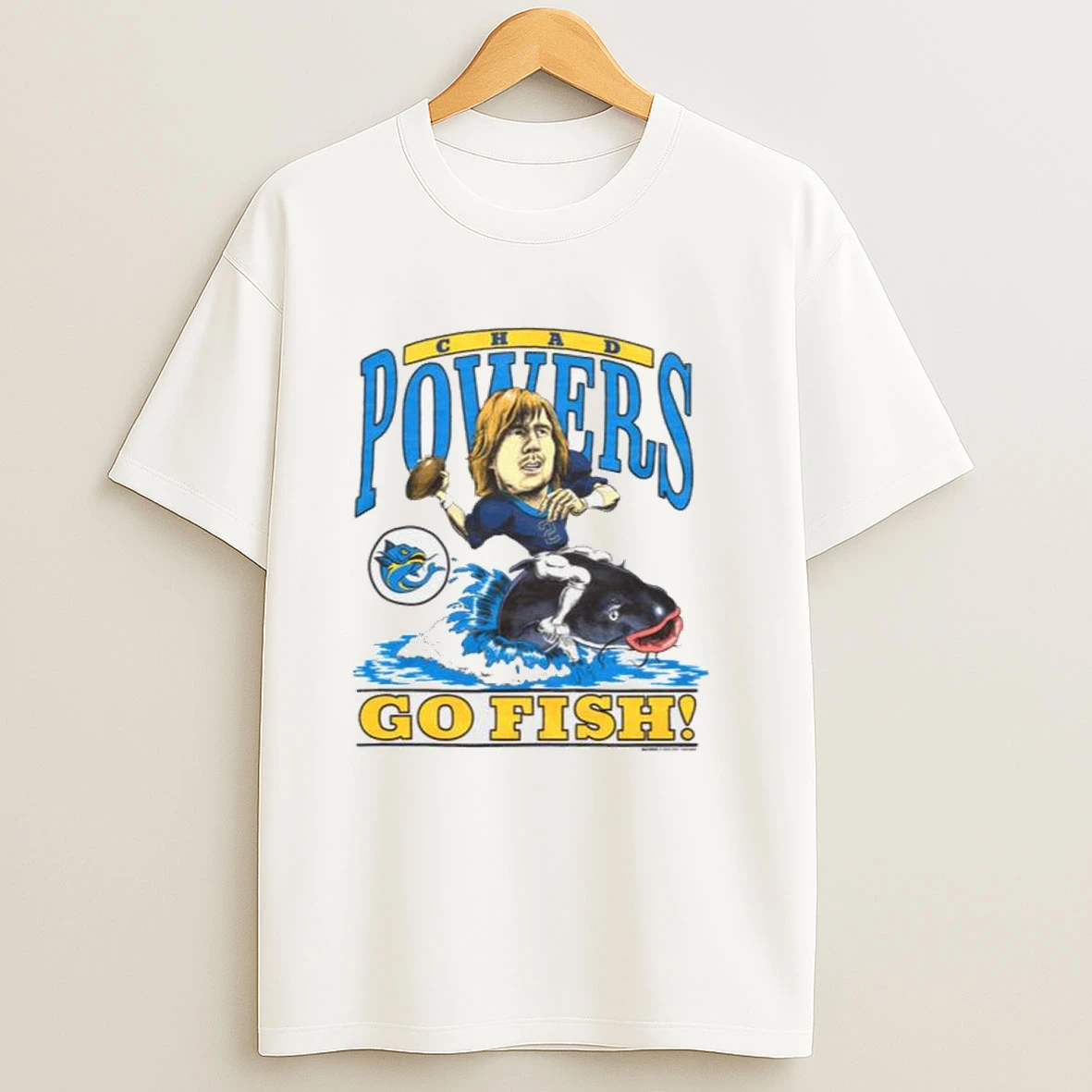 Therapuss Chad Powers Go Fish New Men Shirts