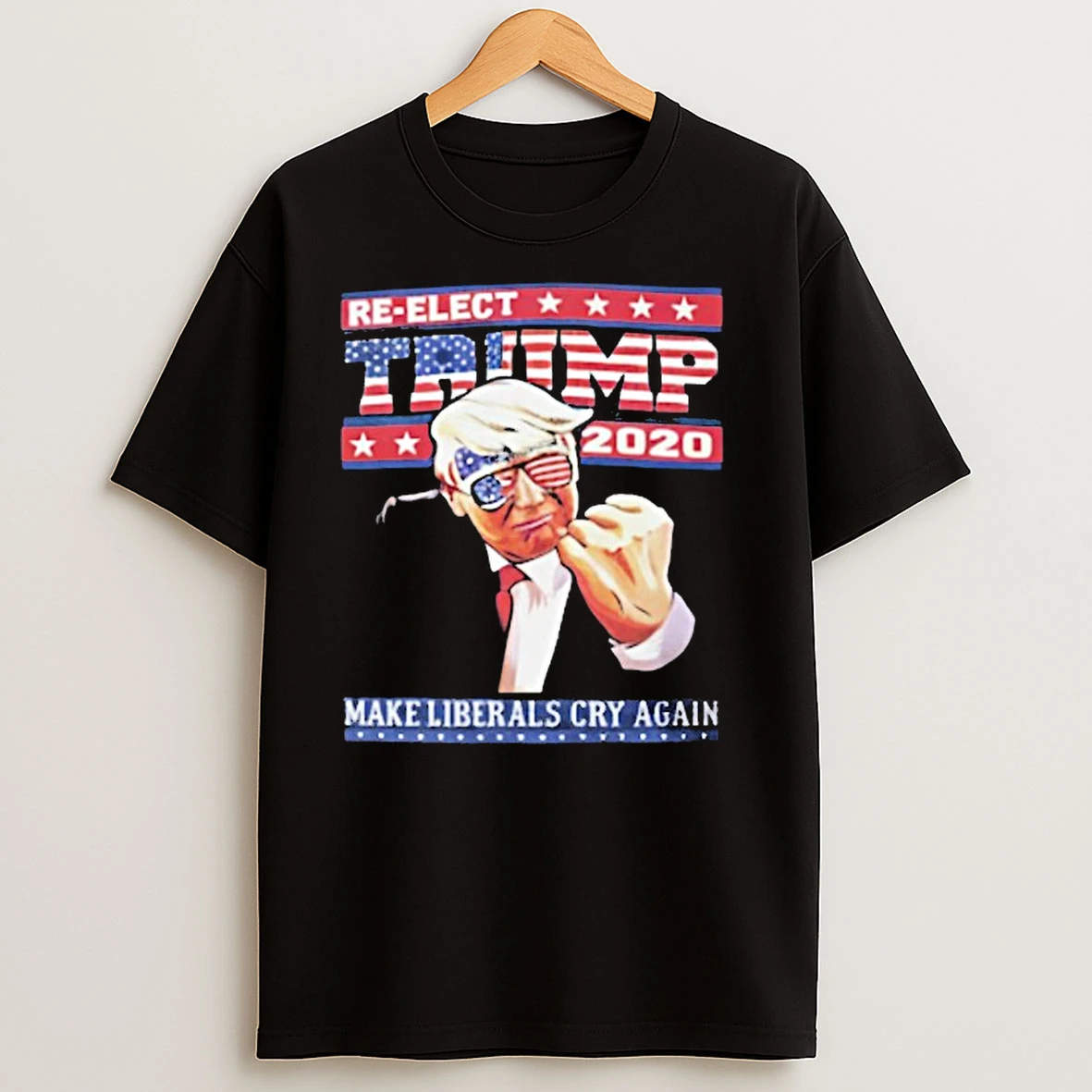 Thomas Jacob Re Elect Trump 2020 Make Liberals Cry Again Shirts