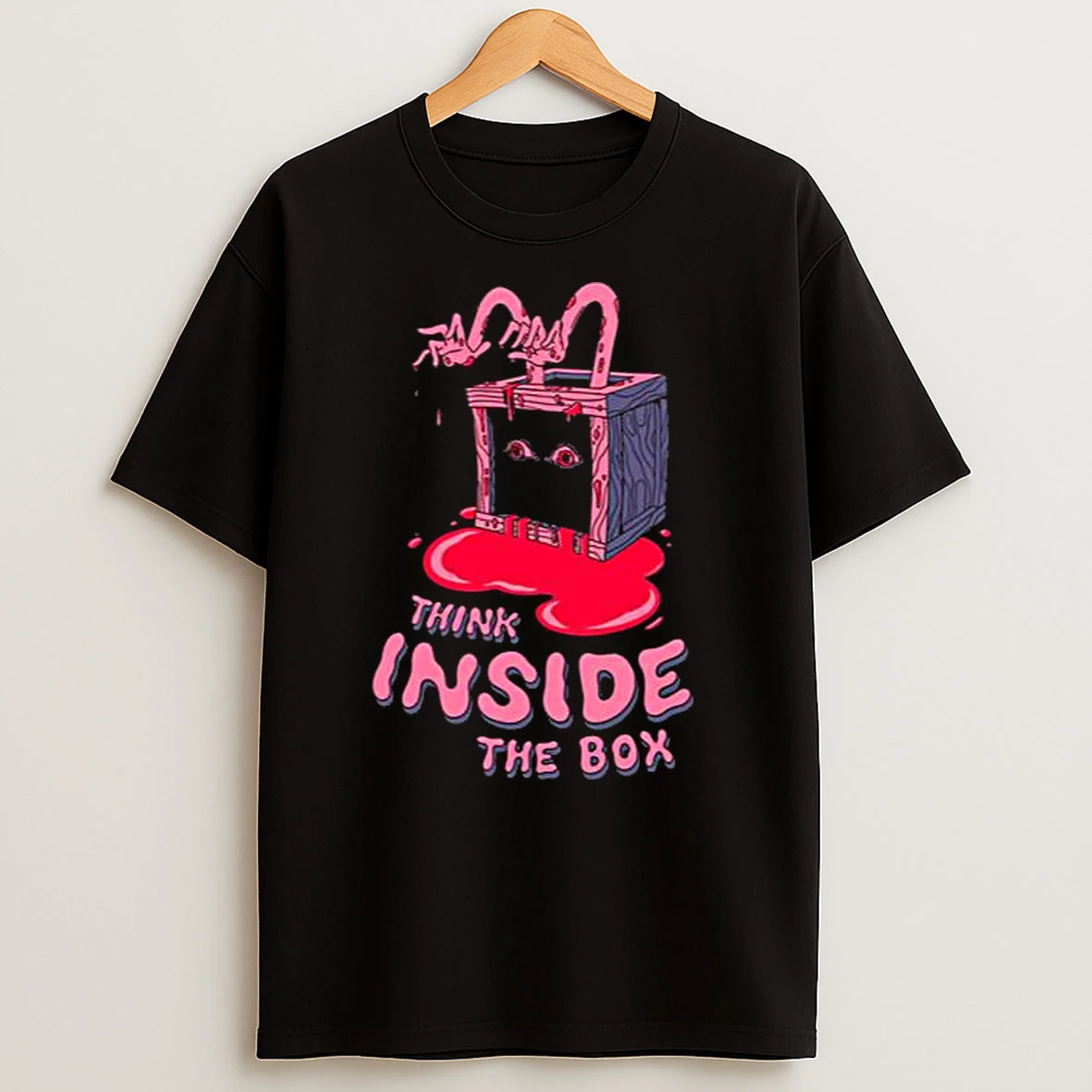 Topatoco Think Inside The Box Men Shirts