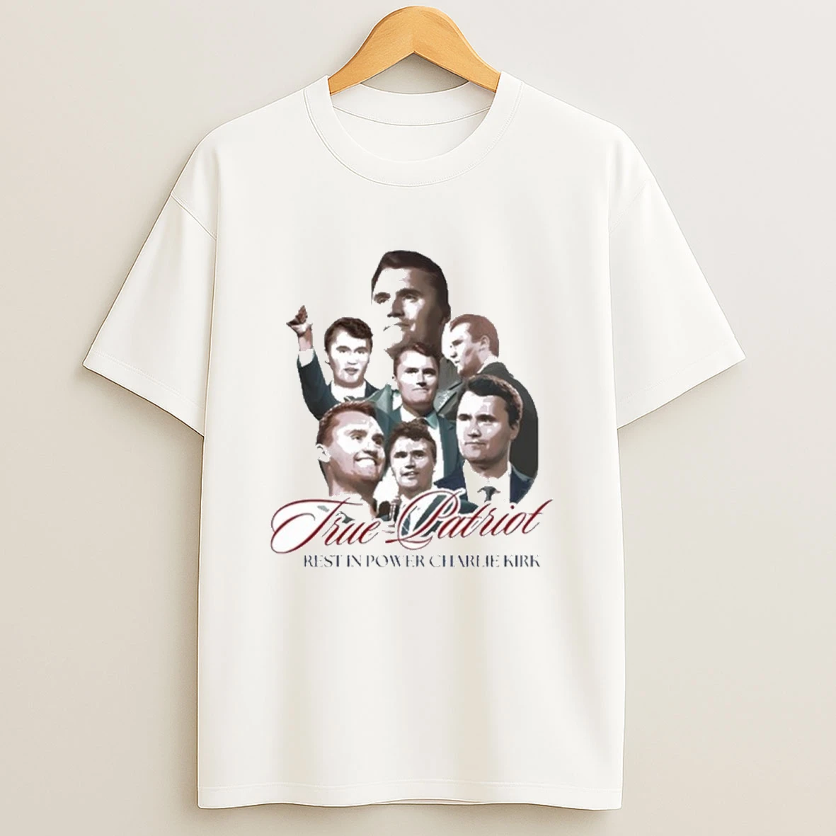True Patriot Restin Power Charlie Kirk Shirts