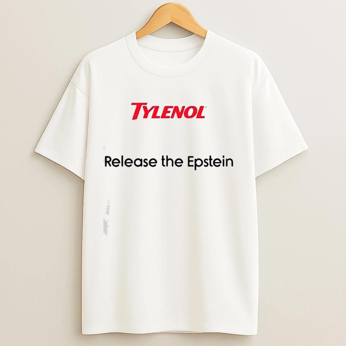 Tylenol Release The Epstein Files Political Shirts