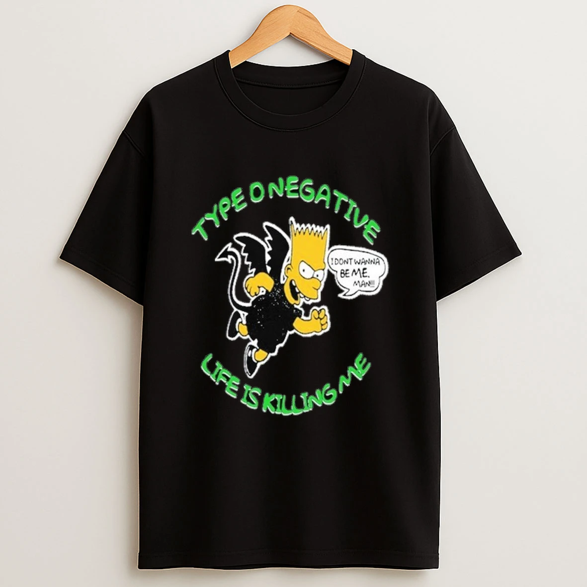 Type O Negative Life Is Killing Me I Dont Wanna Be Me Man Shirts