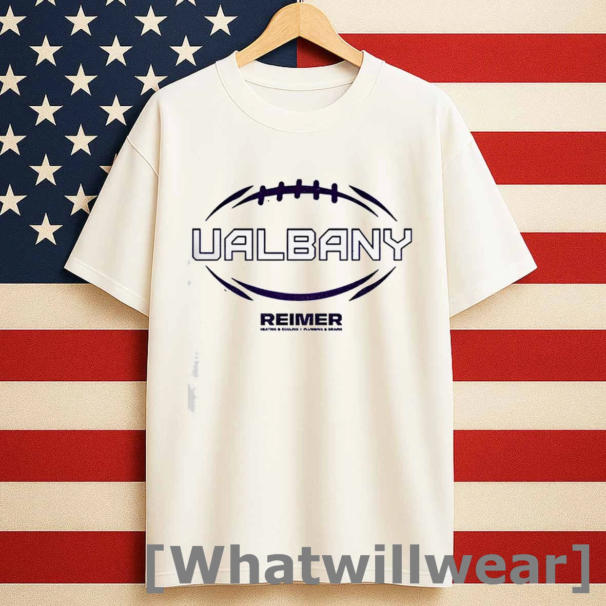 Ualbany Albany Great Danes Mens Basketball Reimer Logo Shirts