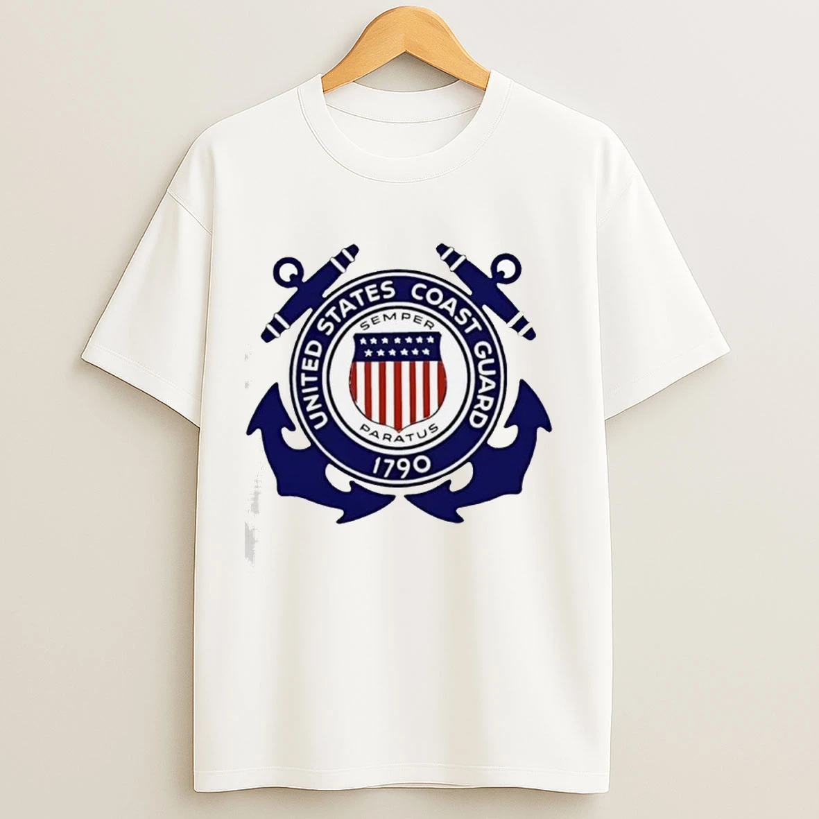United States Coast Guard Semper Paratus 1790 Logo Shirts