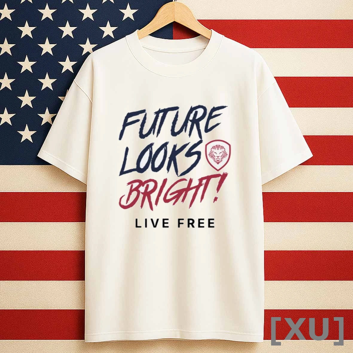 Valuetainment Future Looks Bright Live Free Men Shirts