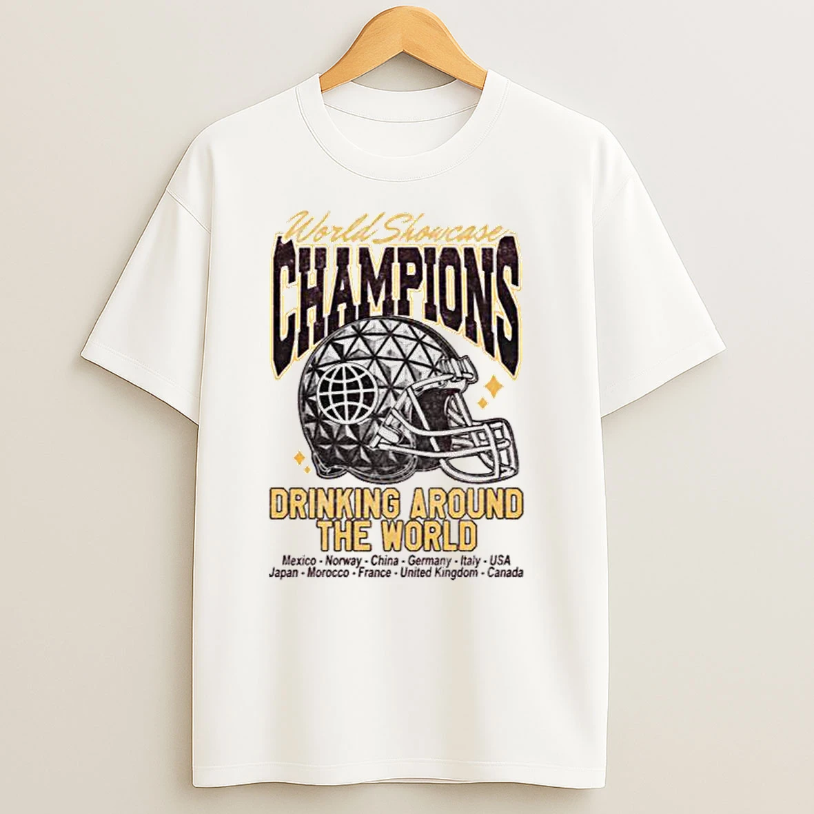World Showcase Champions Tee Kc Variant Men Shirts