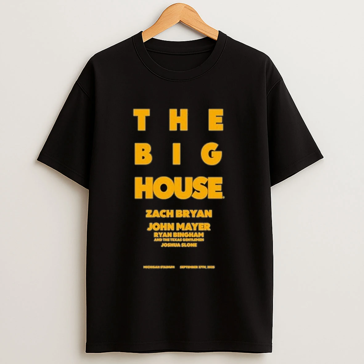 Zach Bryan The Big House Michigan Shirts