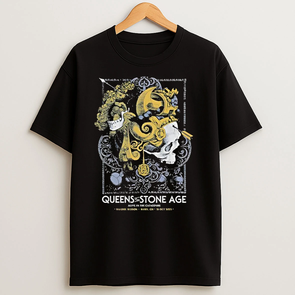 10 21 2025 Basel Switzerland Queens Of The Stone Age T Shirts
