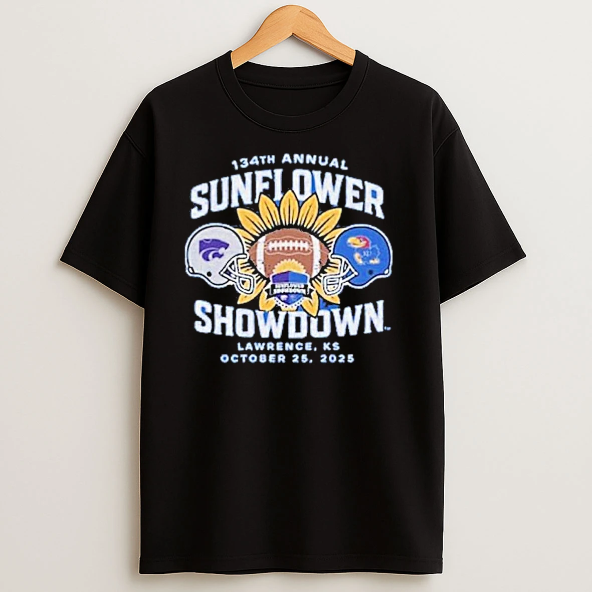 134th Annual Sunflower Showdown Ku Vs K State T Shirts