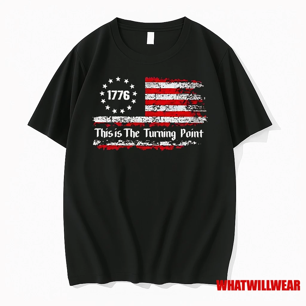 1776 This Is The Turning Point America Shirts