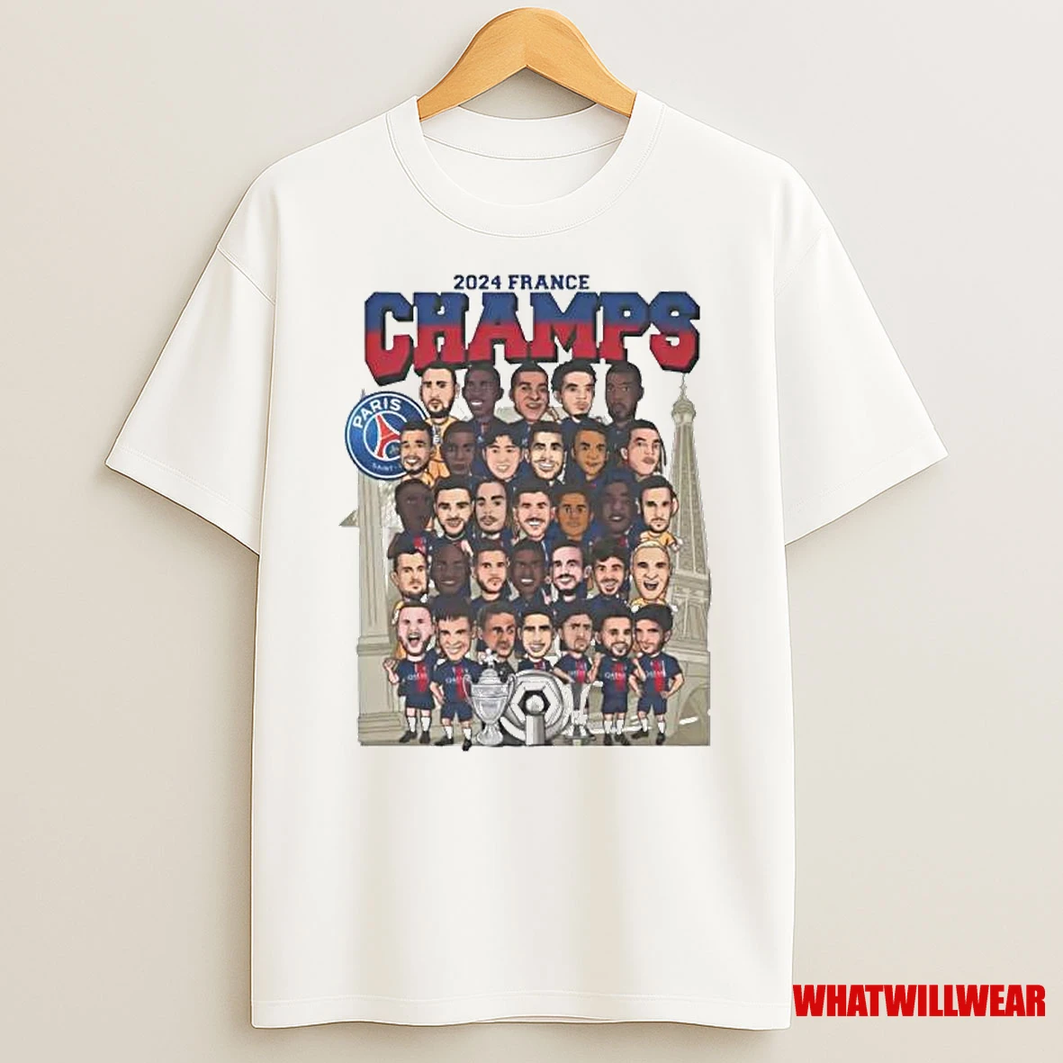 2024 France Champs Ornaments Shirts